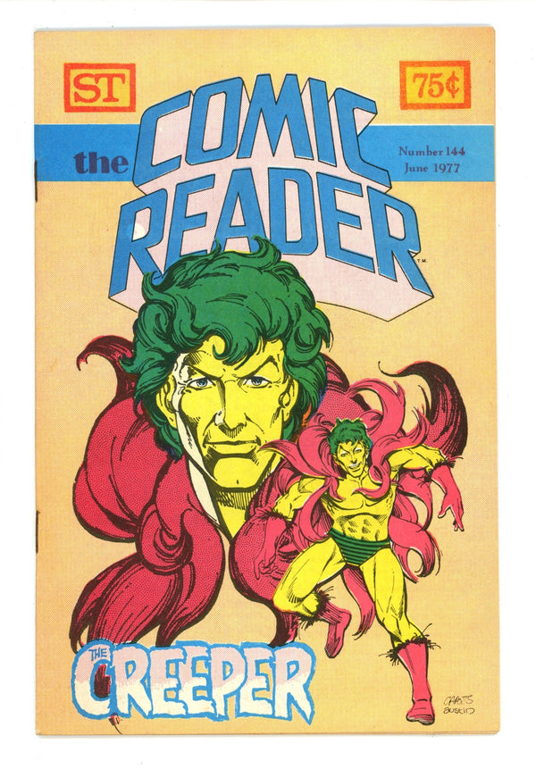 Comic Reader 144 FN/VF (7.0) (1977)