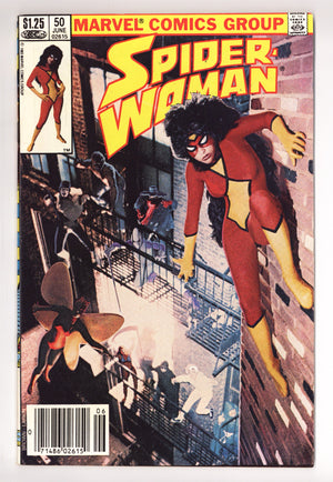 Spider-Woman Vol 1 50 VF (8.0) (1983) Canadian Price Variant