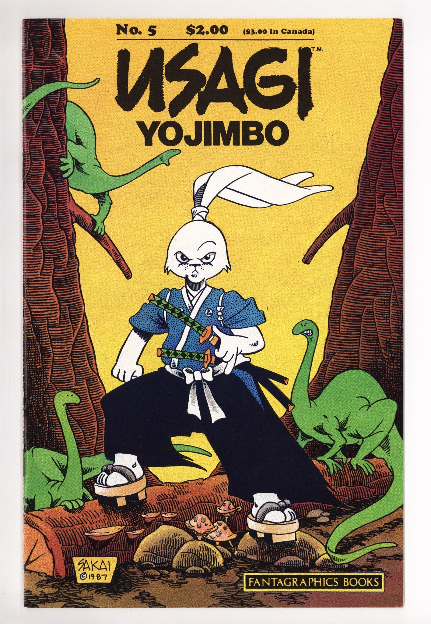 Usagi Yojimbo Vol 1 5 VF- (7.5) (1988) 
