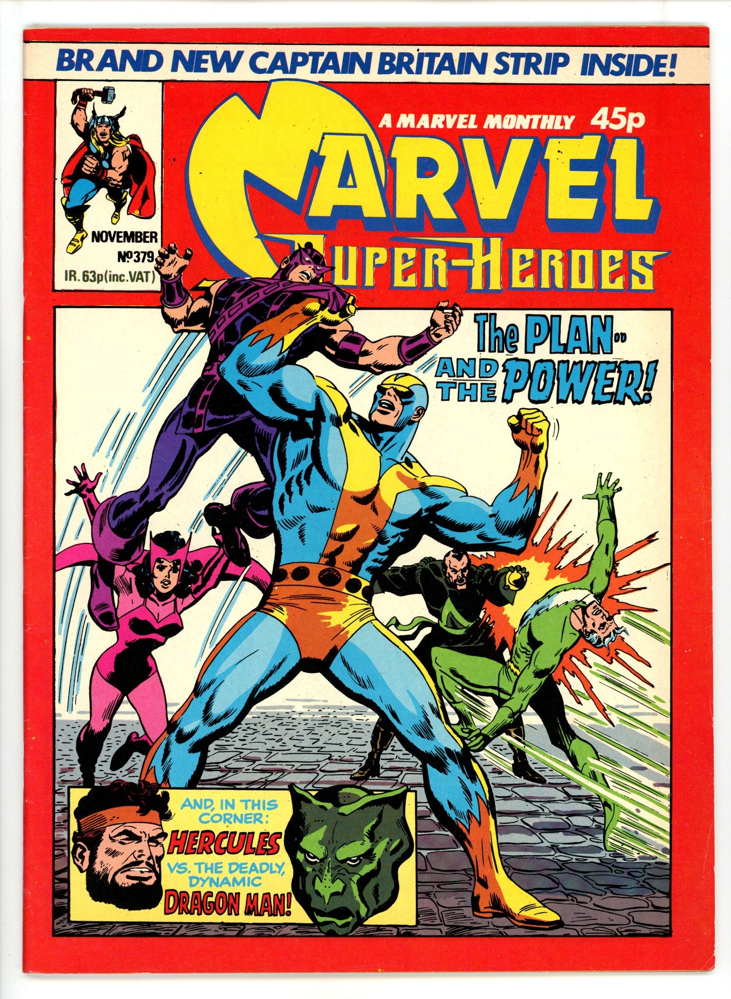 Marvel Superheroes [Marvel Super-Heroes] 379 FN/VF (7.0) (1981) 