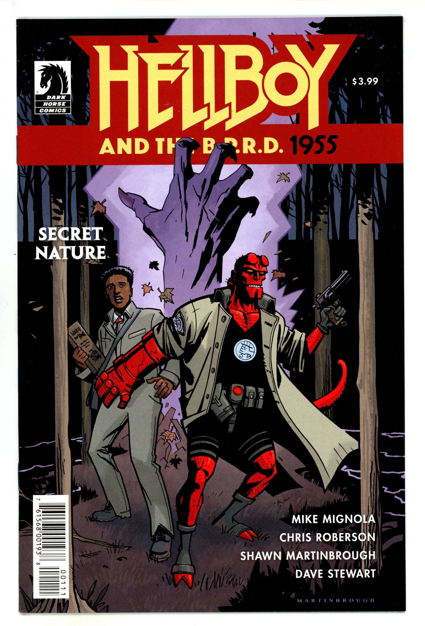 Hellboy and the B.P.R.D.: 1955--Secret Nature   [nn]  High Grade   (2017)        