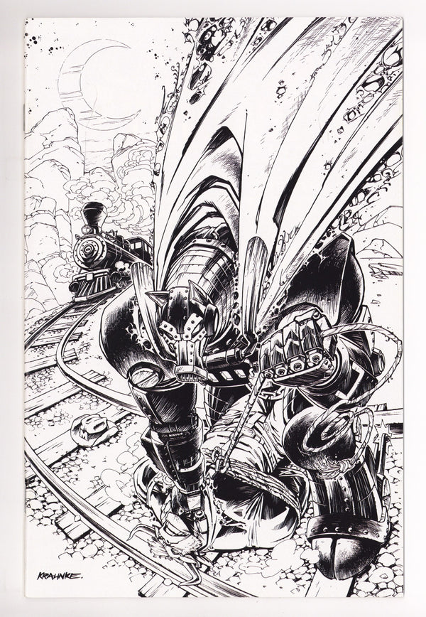 Wild West Cow-Boys Of Moo Mesa 4 Krahnke B&W Virgin Incentive VF/NM (2025)
