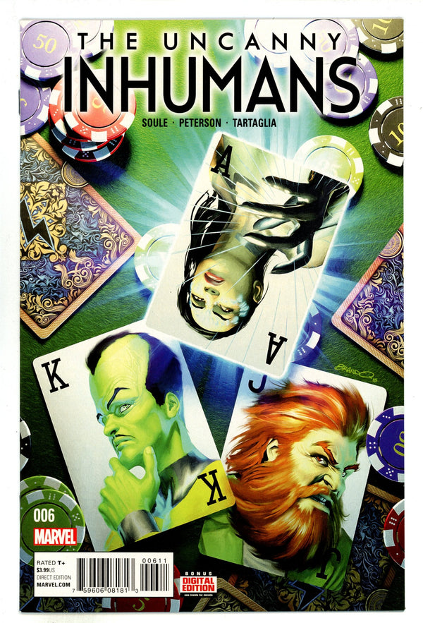Uncanny Inhumans 6 High Grade (2016)