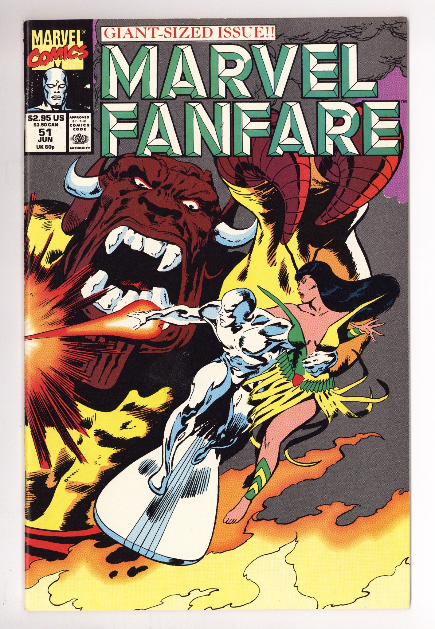 Marvel Fanfare Vol 1 51 High Grade (1990) 