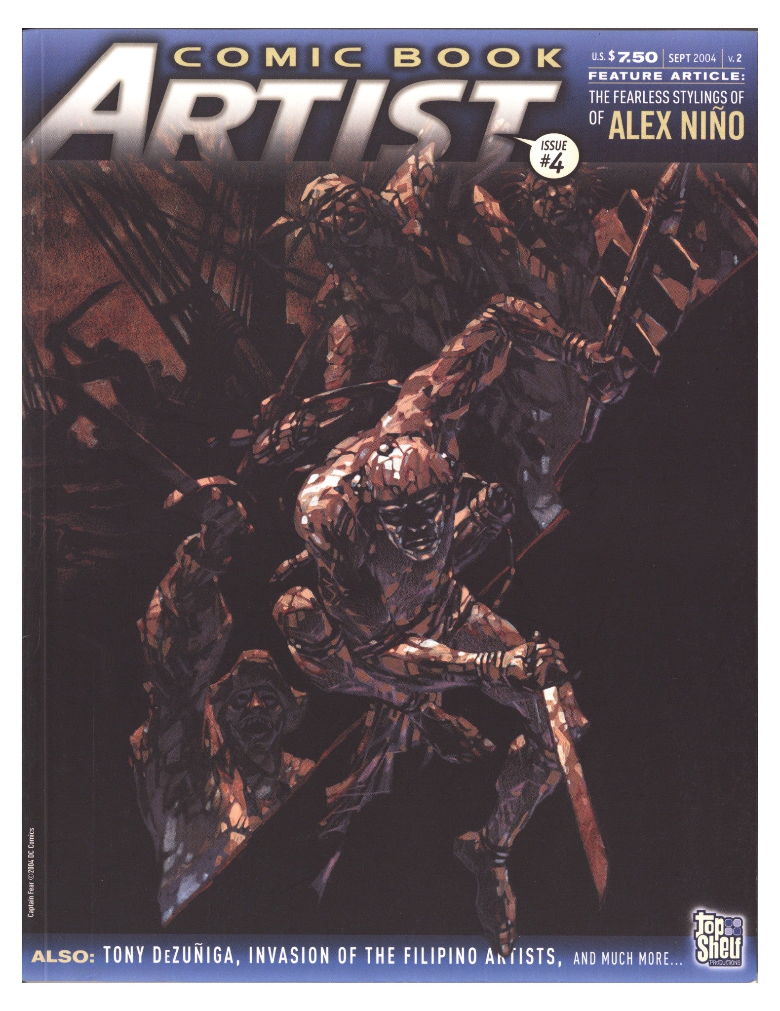 Comic Book Artist Vol 2 4 Mid Grade (2004) 