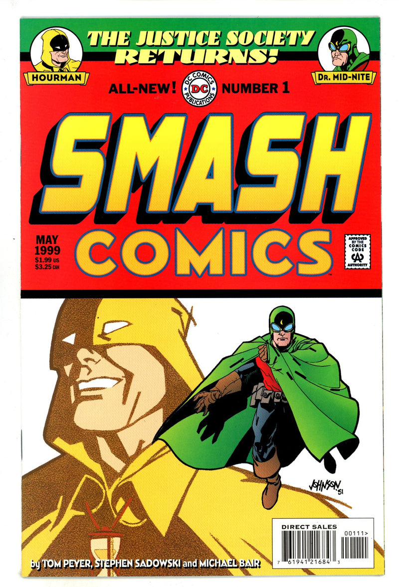 Smash Comics   1  High Grade   (1999)        
