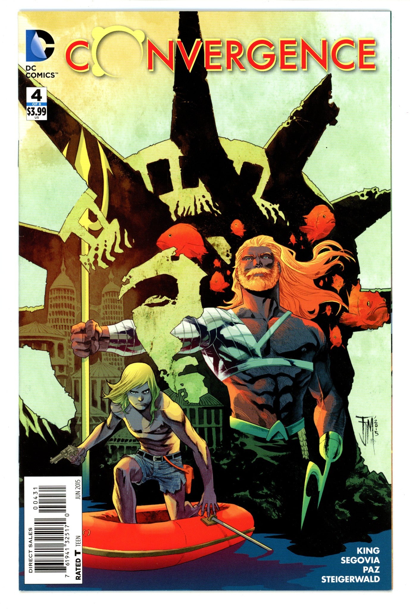 Convergence 4 High Grade (2015) Manapul Incentive Variant 