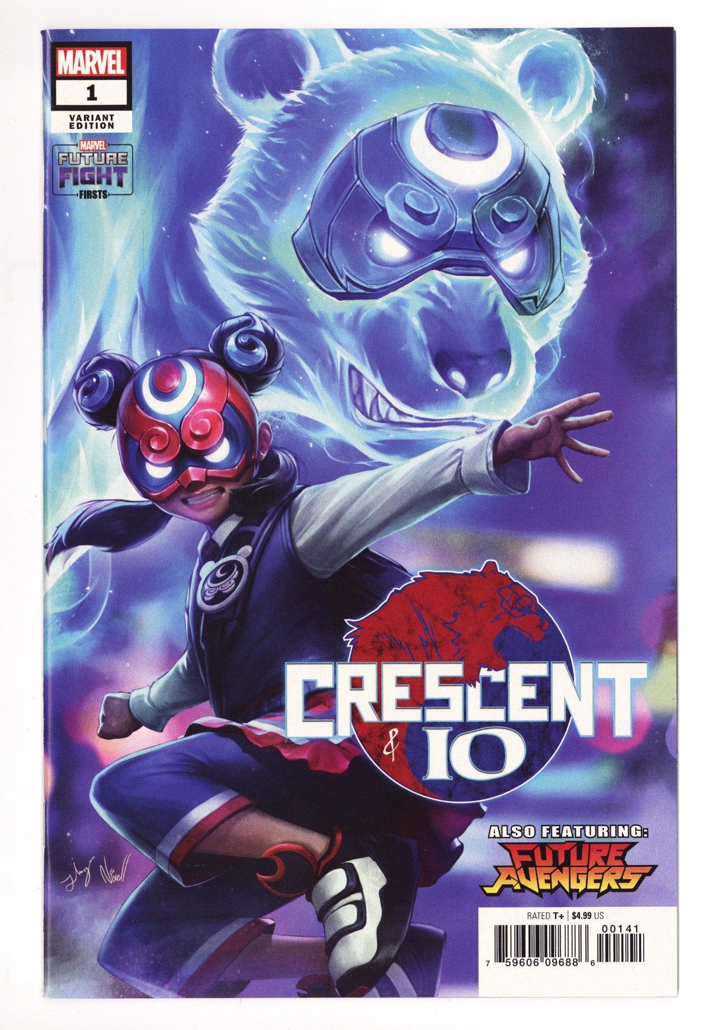Future Fight Firsts: Crescent and Io 1 High Grade (2020) Cho Incentive Variant 