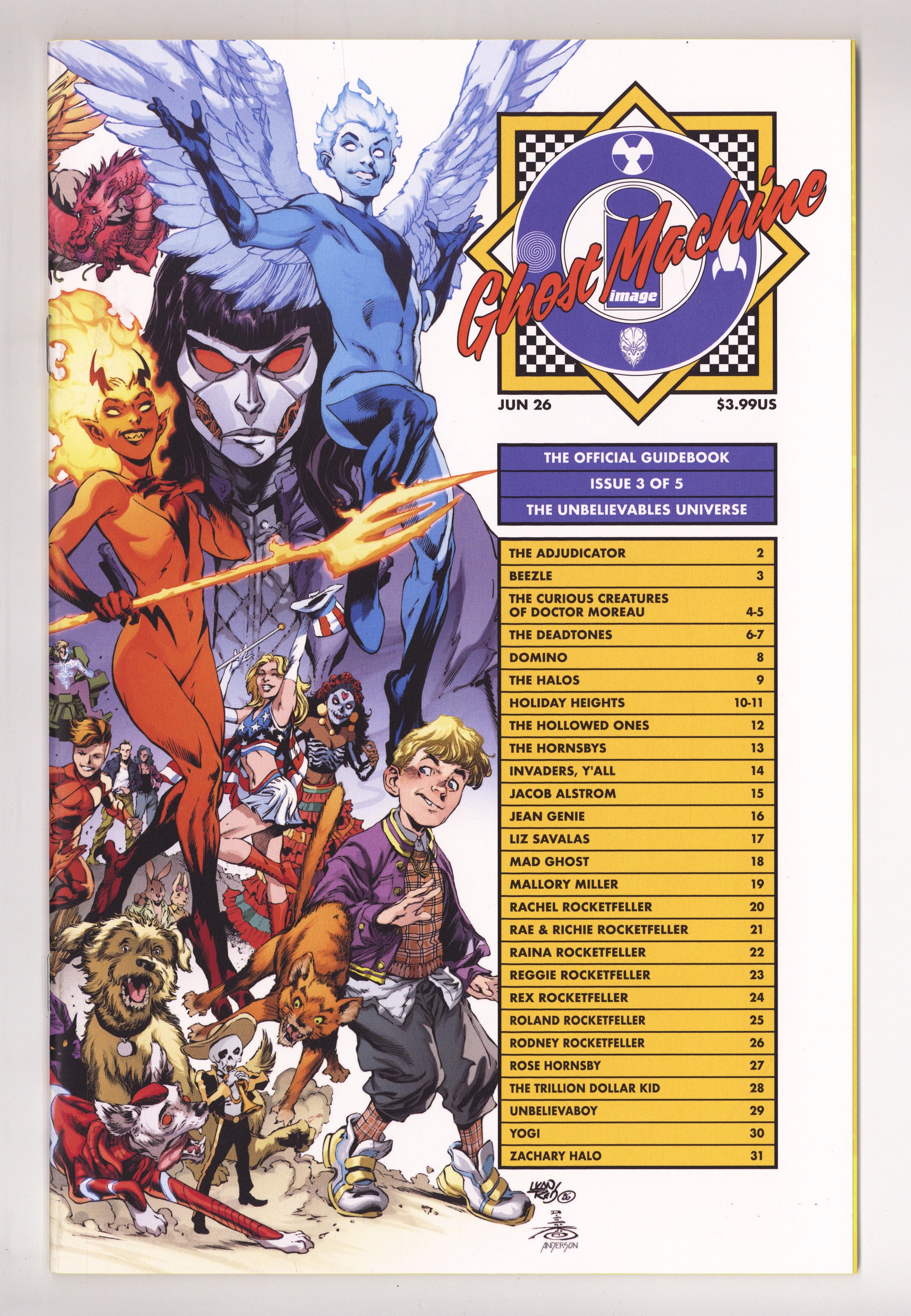 Ghost Machine The Official Guidebook 3 Reis Wraparound Variant (2026)
