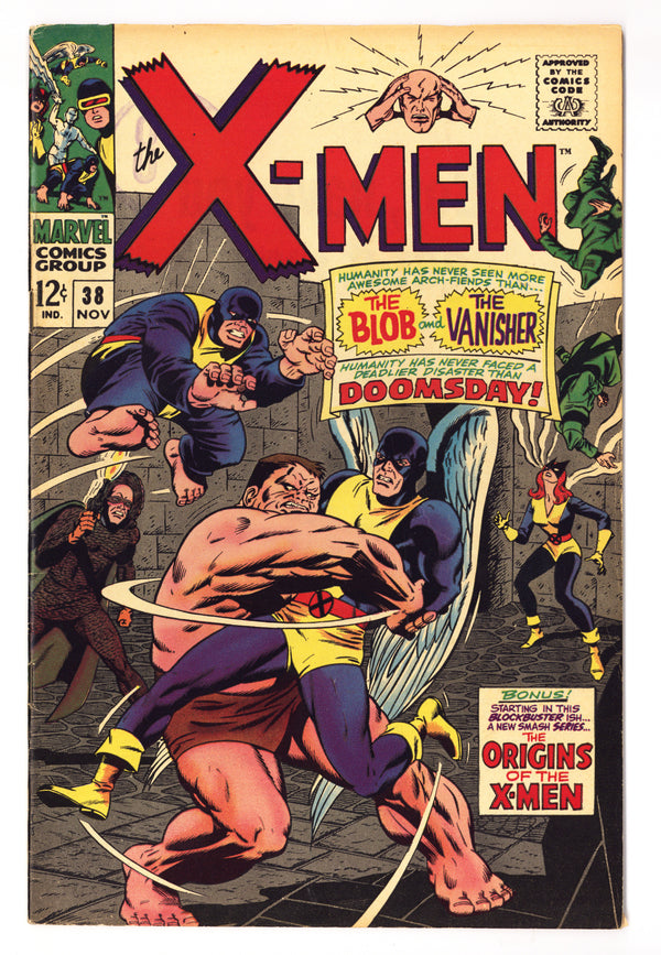 The X-Men Vol 1 38  VF- (7.5)   (1967)