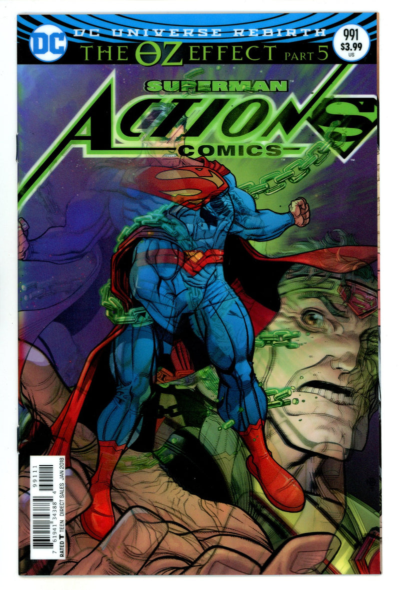 Action Comics Vol 3 991 High Grade (2018) Lenticular 