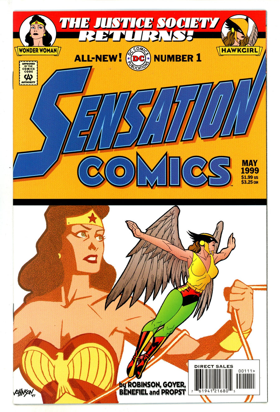 Sensation Comics   1  High Grade   (1999)        