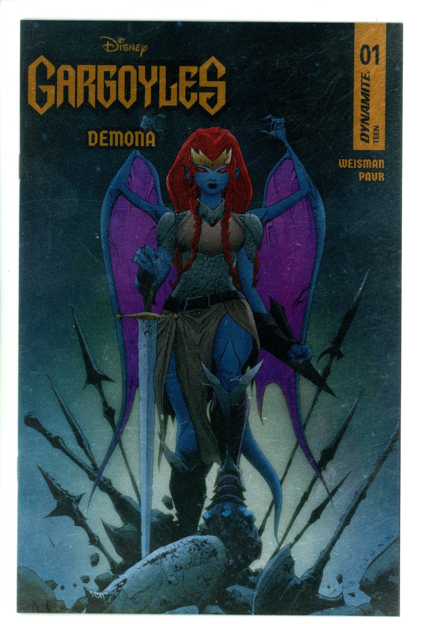 Gargoyles Demona 1 Lee Foil Incentive Variant NM (2025)