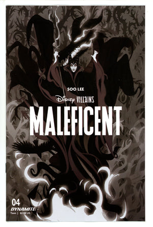 Disney Villains Maleficent 4 Puebla B&W Incentive Variant (2023)