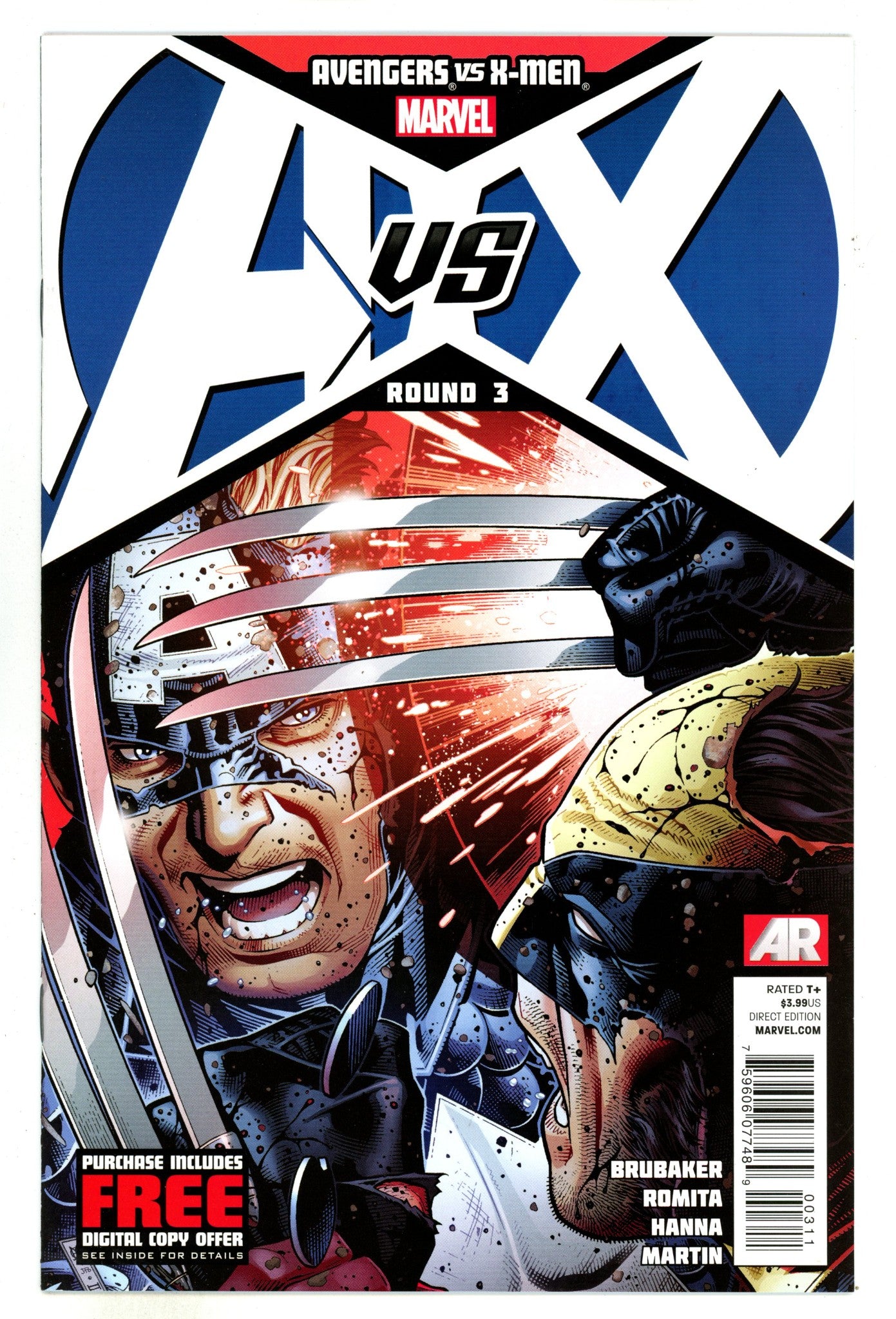 Avengers vs. X-Men 3 High Grade (2012) 