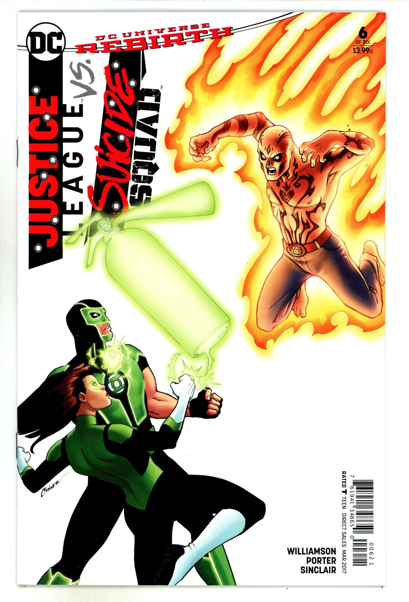 Justice League vs. Suicide Squad 6 High Grade (2017) Conner Variant 