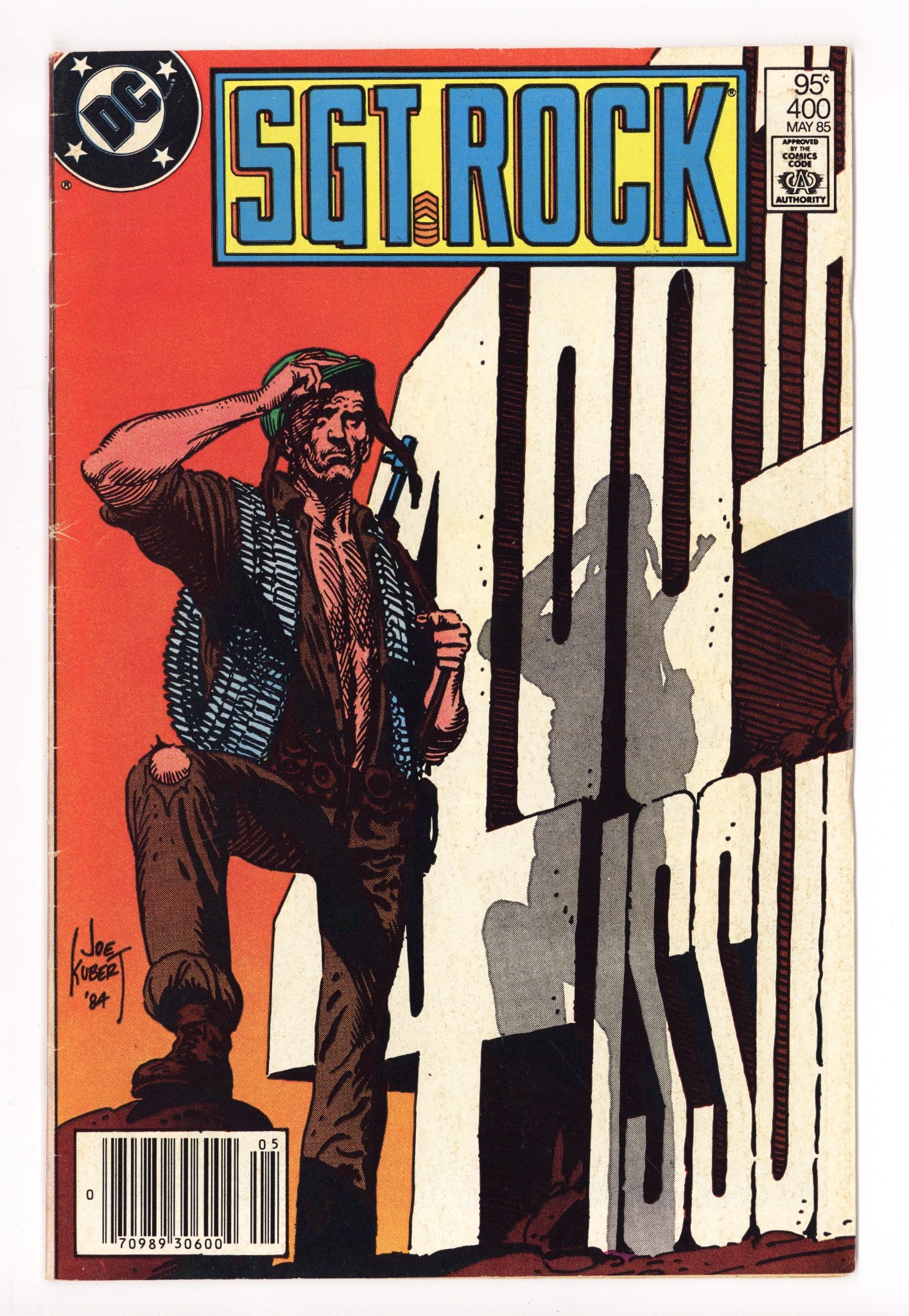 Sgt. Rock Vol 1 400 VG/FN (5.0) (1985) Canadian Price Variant 