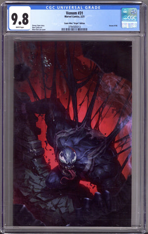 Venom Vol 4 31 (196) CGC 9.8 (NM/M) (2021) Lee Virgin Exclusive Variant
