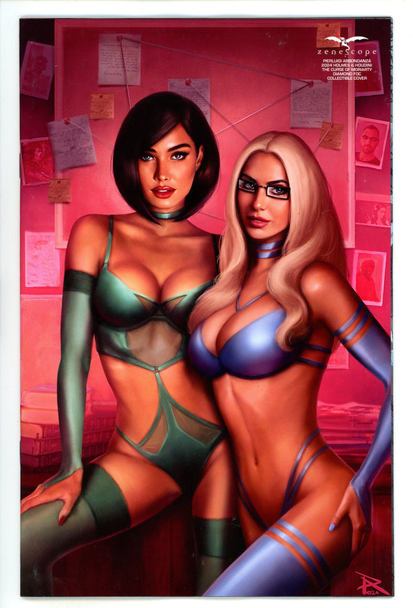 Holmes & Houdini Curse Of Moriarty 1 Abbondanza Risque Incentive Variant VF/NM (2024)