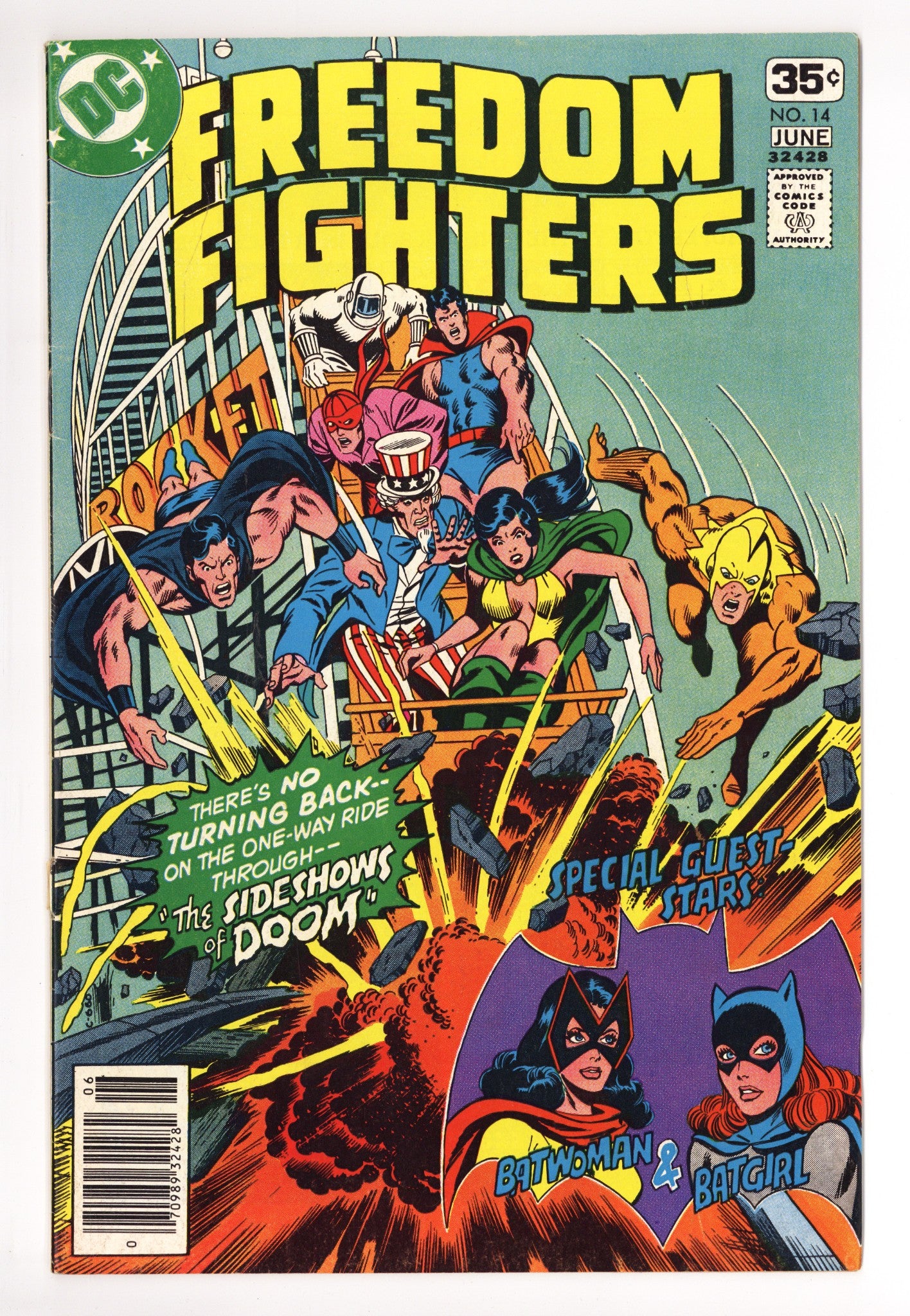 Freedom Fighters Vol 1 14 Mid Grade (1978) 