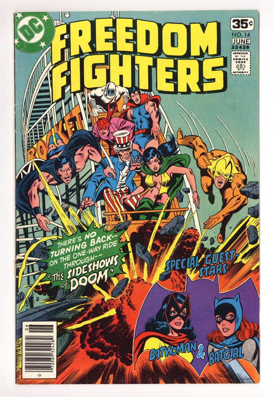 Freedom Fighters Vol 1 14 Mid Grade (1978) 