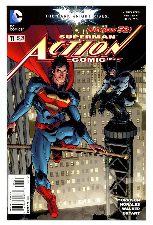 Action Comics Vol 2 11 High Grade (2012) Hamner Variant