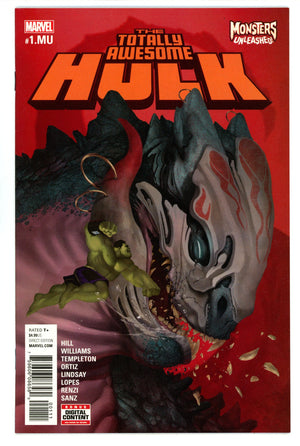 Totally Awesome Hulk 1.MU High Grade (2017)