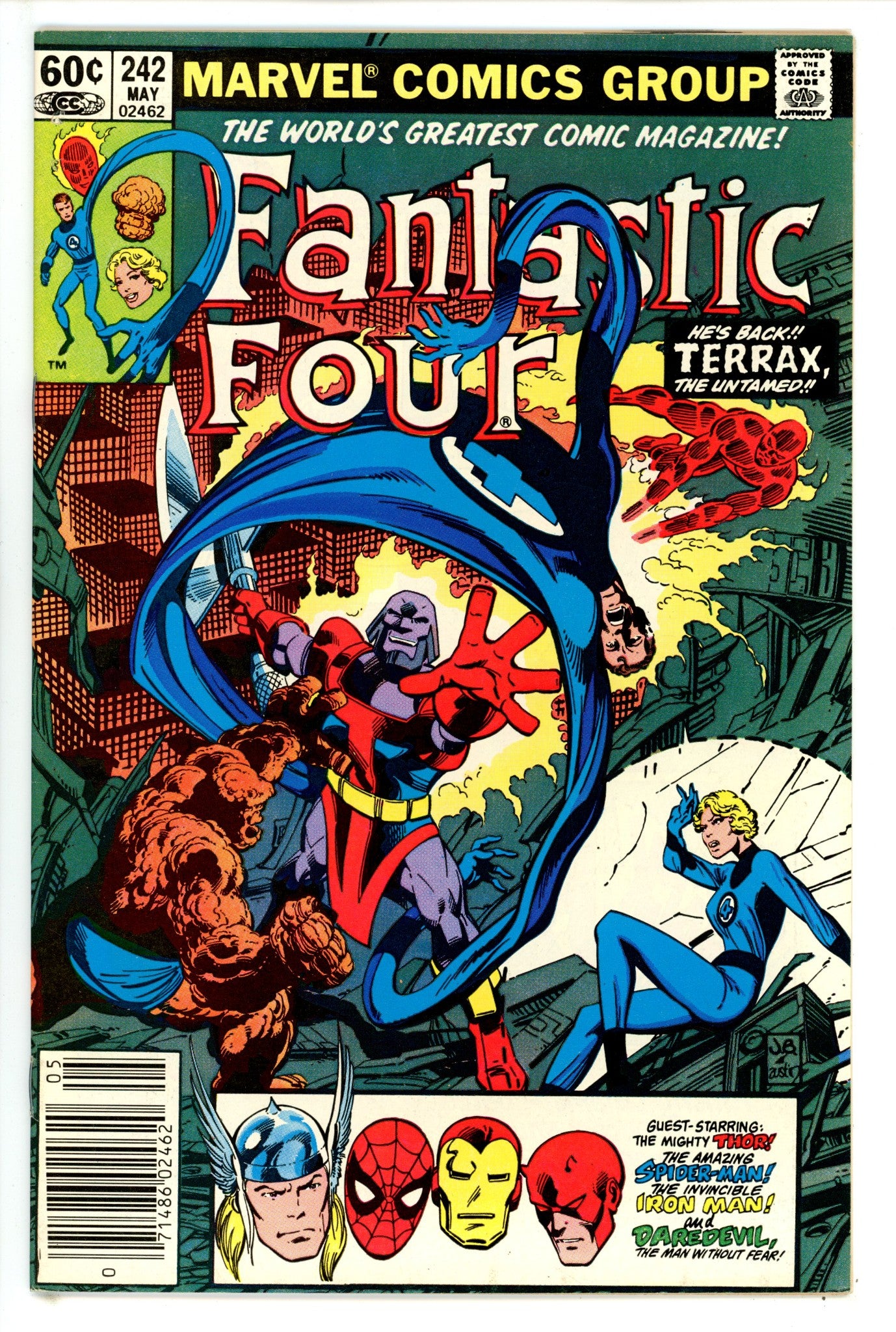 Fantastic Four Vol 1 242 Newsstand VF (1982)