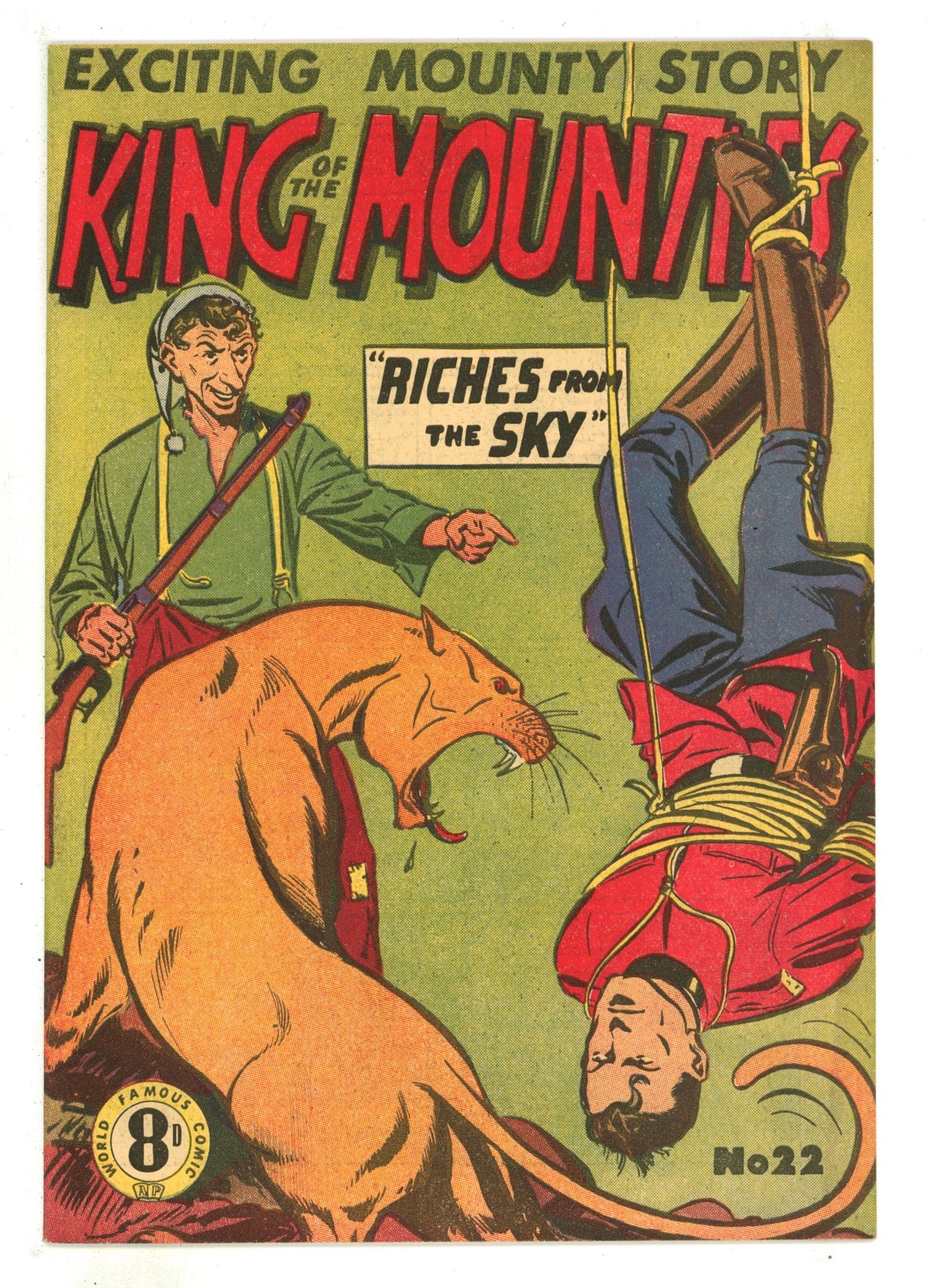 King of the Mounties 22 VF/NM (9.0) (1952) 