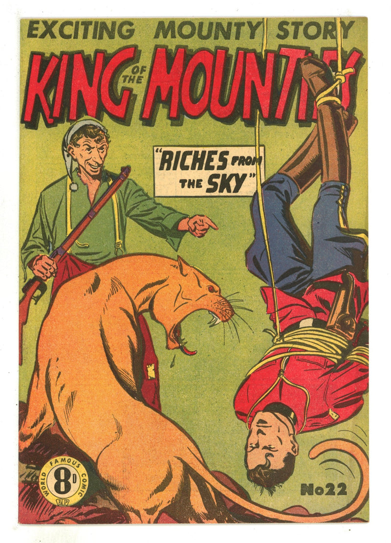 King of the Mounties 22 VF/NM (9.0) (1952) 