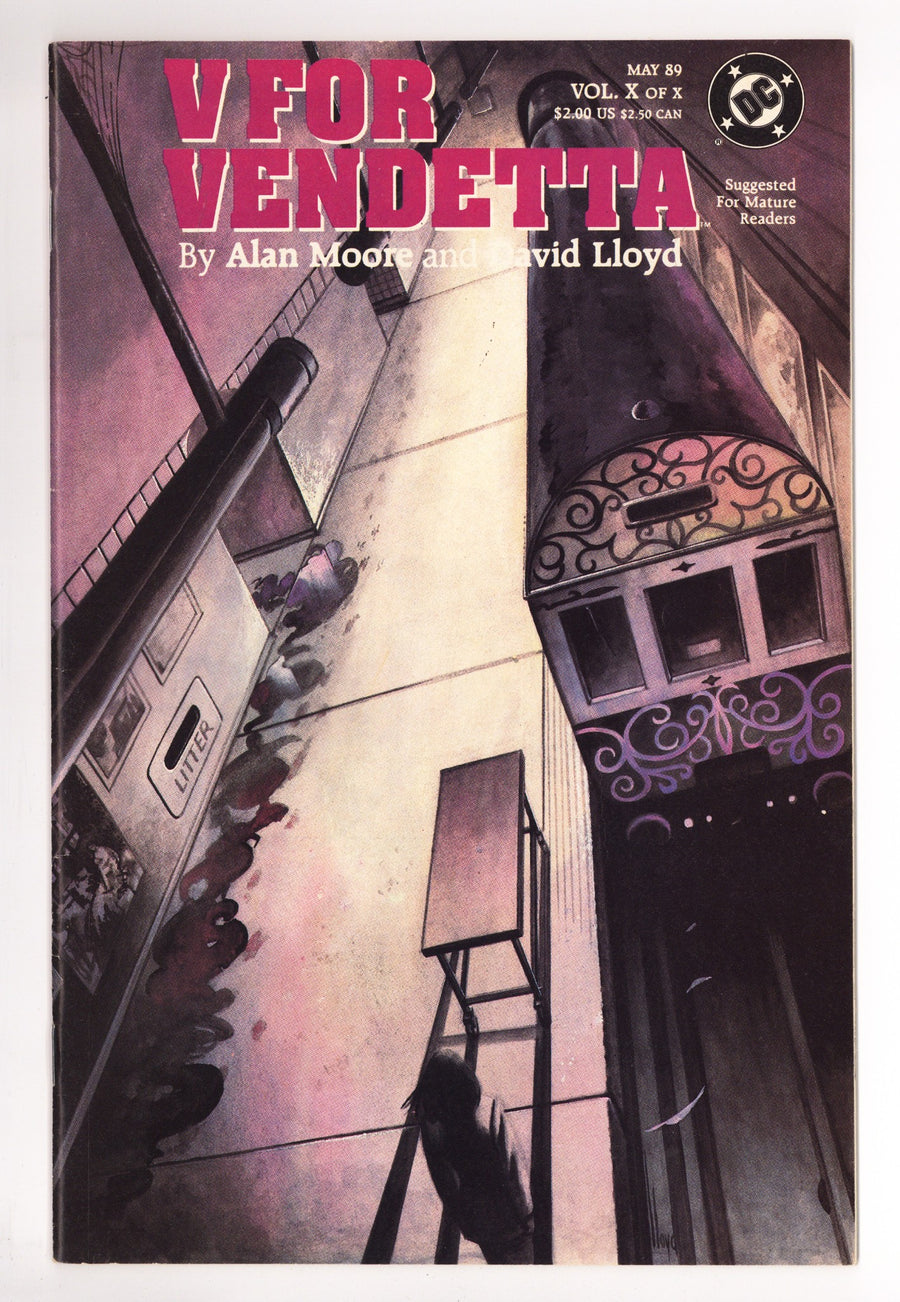 V for Vendetta 10 Mid Grade (1989) 
