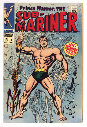Sub-Mariner Vol 1 1 FN/VF (7.0) (1968)