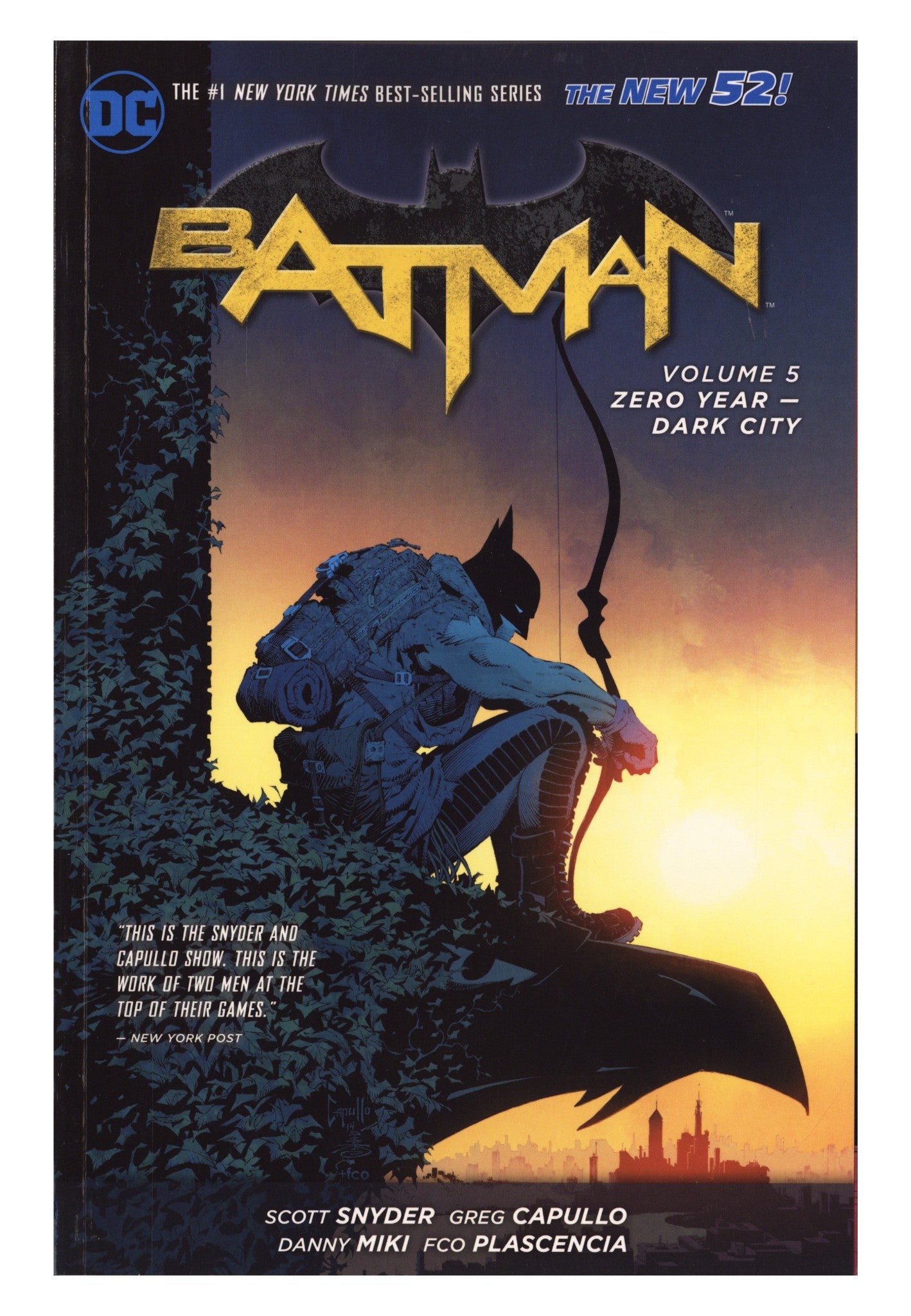 Batman TPB Vol 5 High Grade Zero Year - Dark City (2017) 3rd Print 