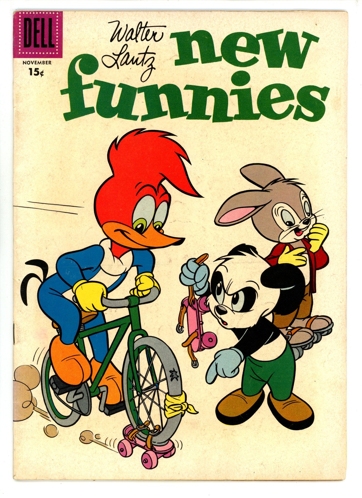 Walter Lantz New Funnies 249 FN- (5.5) (1957) 