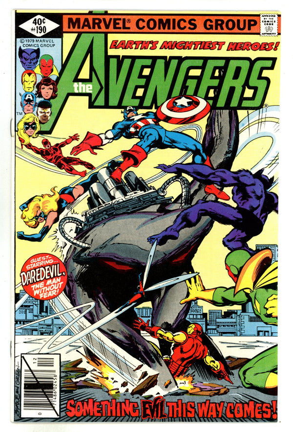 The Avengers Vol 1 190 VF+ (8.5) (1979)