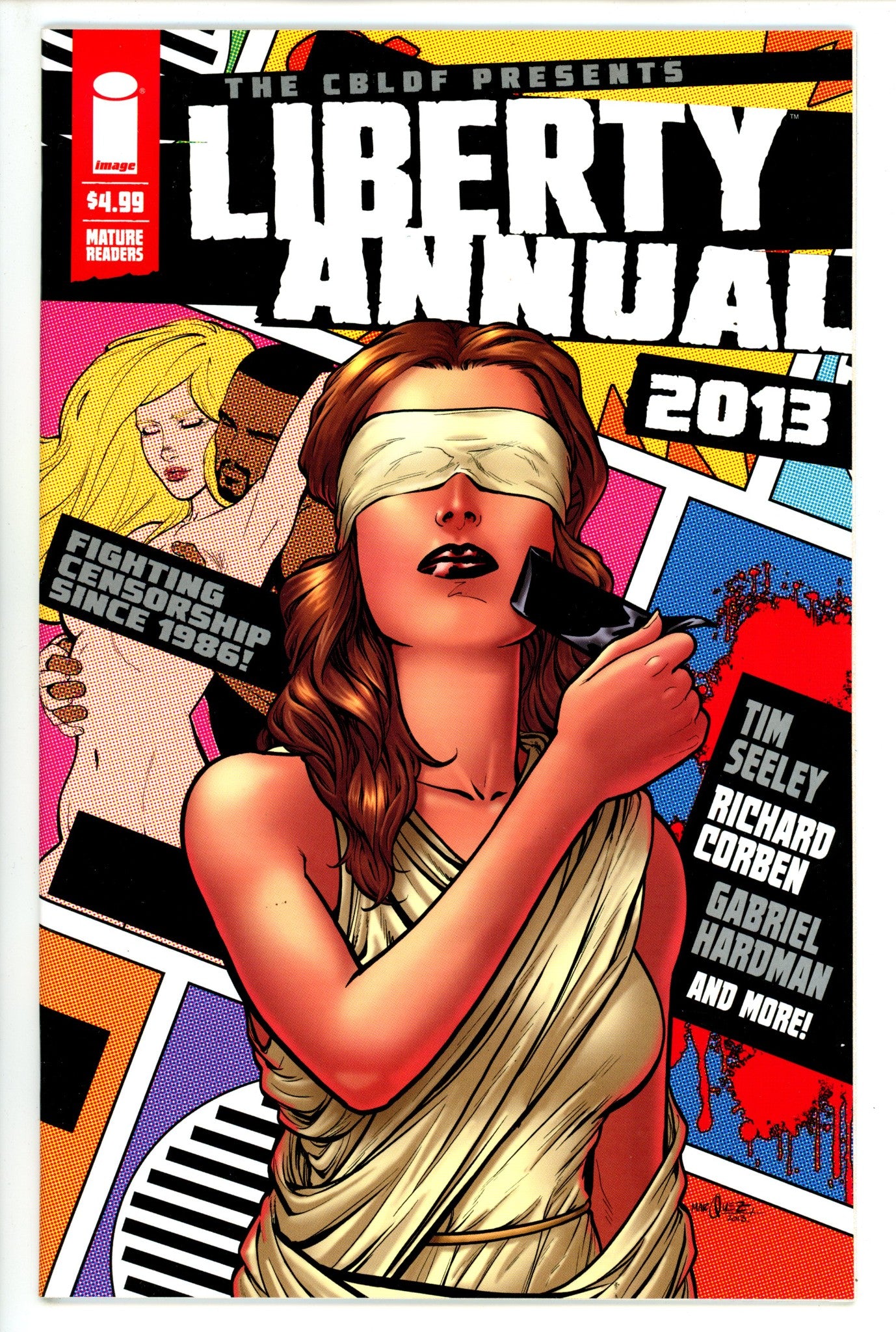 The CBLDF Presents Liberty Annual 2013 High Grade (2013) Marquez Variant 