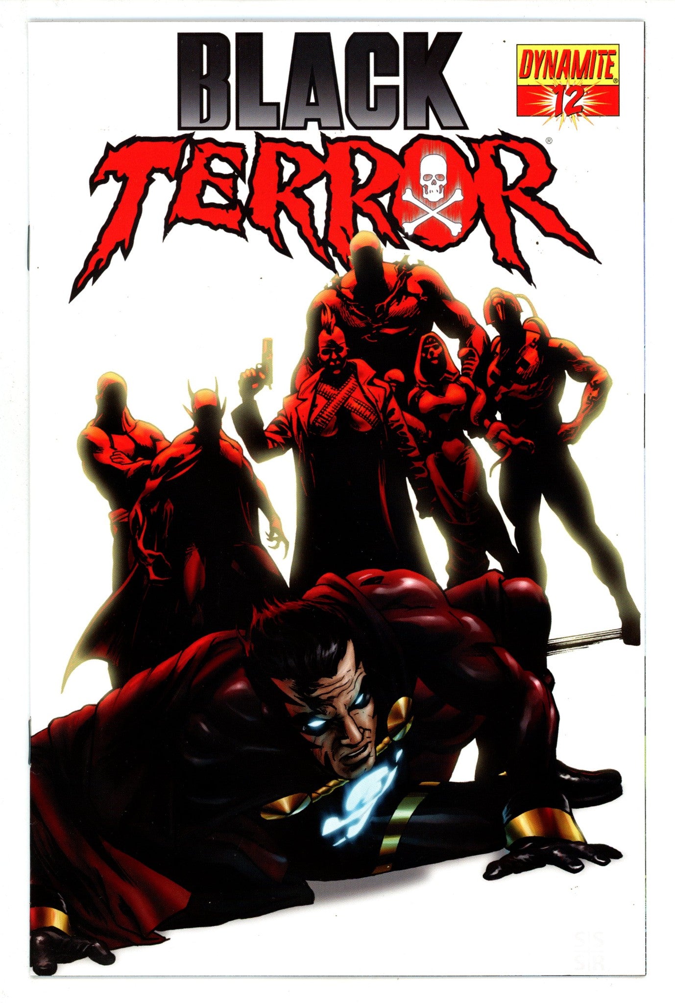 Black Terror 12 High Grade (2010) Sadowski Variant 