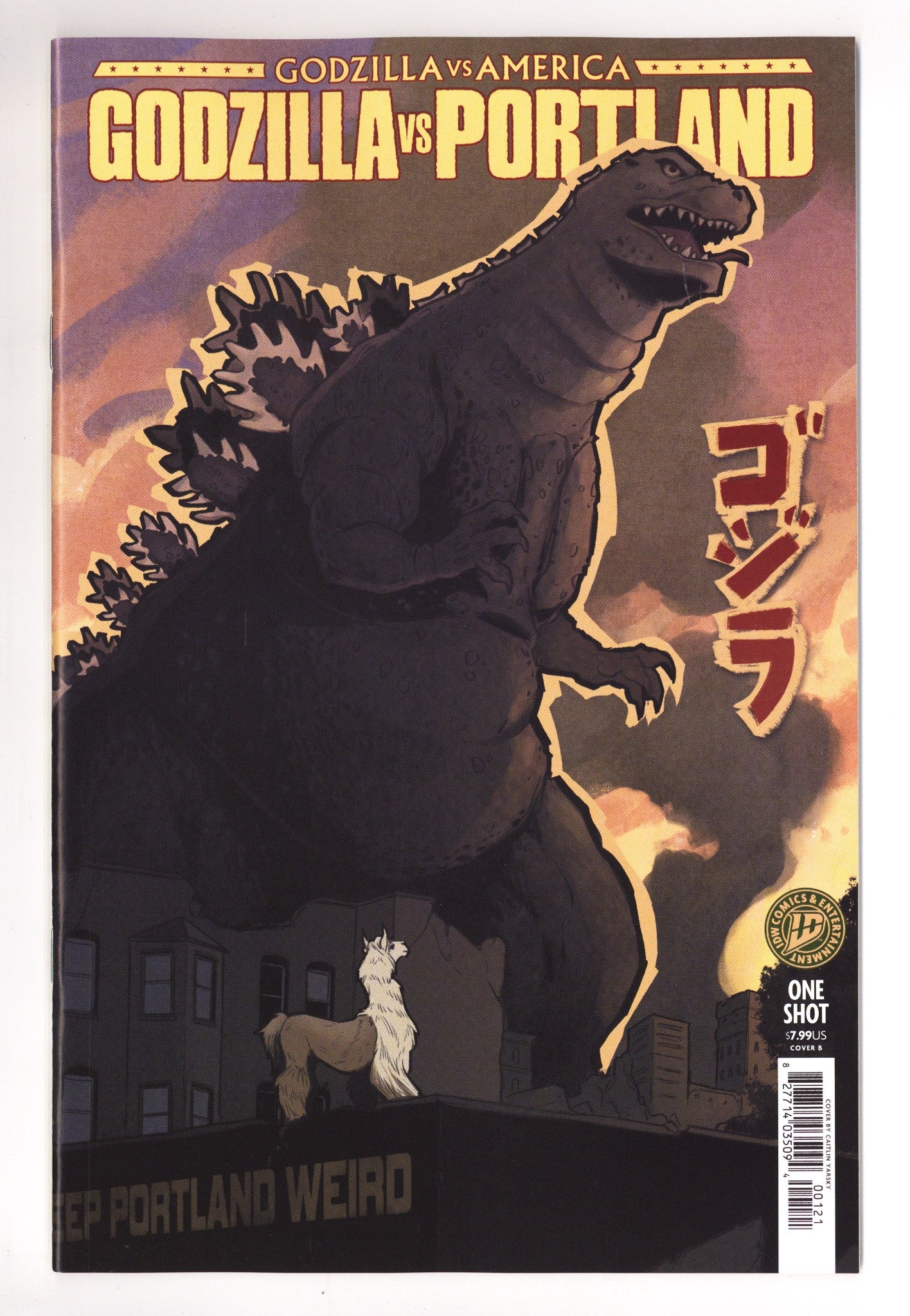 Godzilla Vs. America: Portland 1 Yarsky Variant (2026)