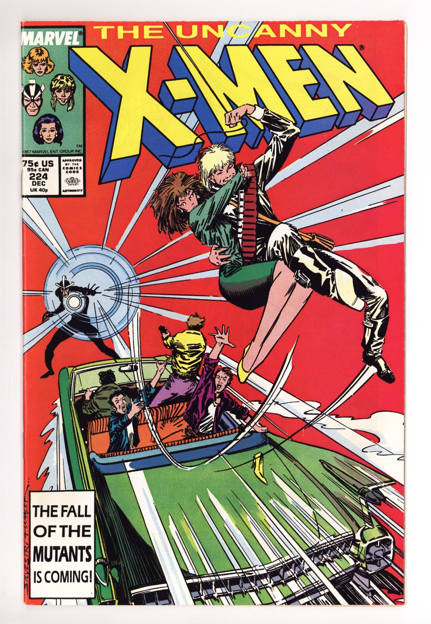 The Uncanny X-Men Vol 1 224 High Grade (1987) 