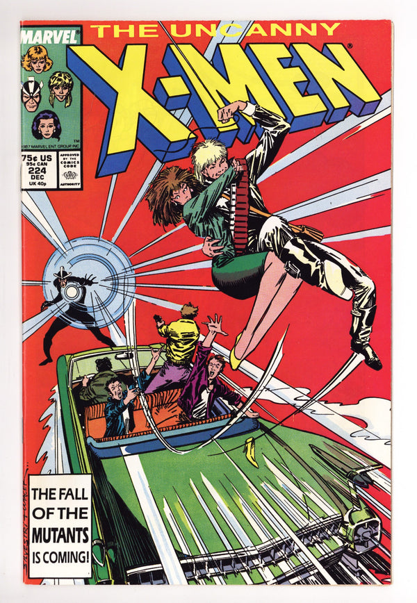 The Uncanny X-Men Vol 1 224 High Grade (1987)