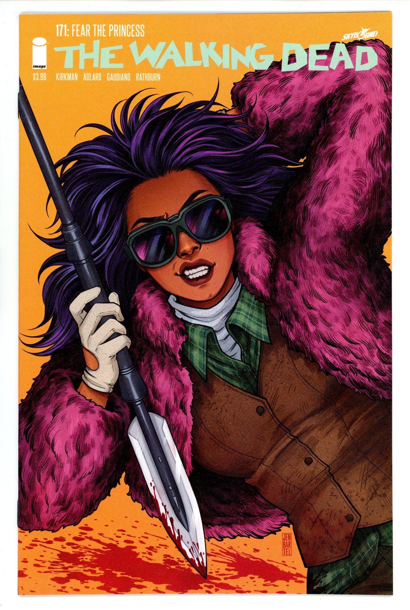 The Walking Dead #171 15th Anniversary [nn] High Grade (2018) Bartel Variant 