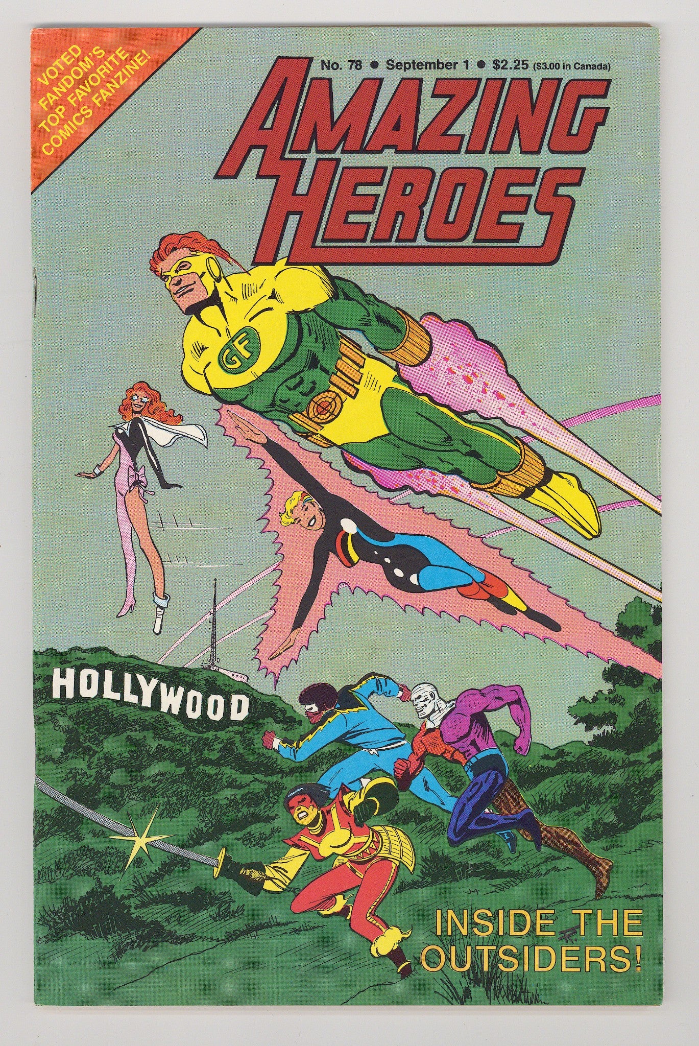 Amazing Heroes 78 High Grade (1985) 