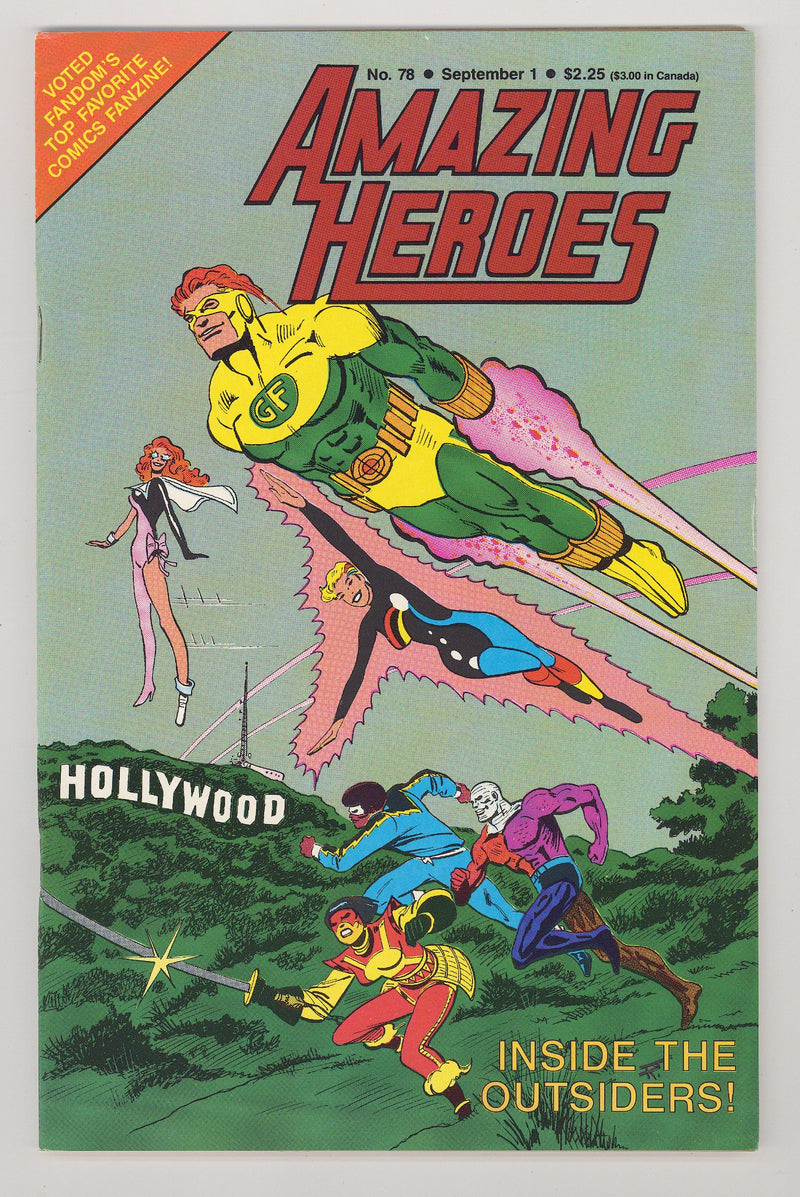 Amazing Heroes 78 High Grade (1985) 