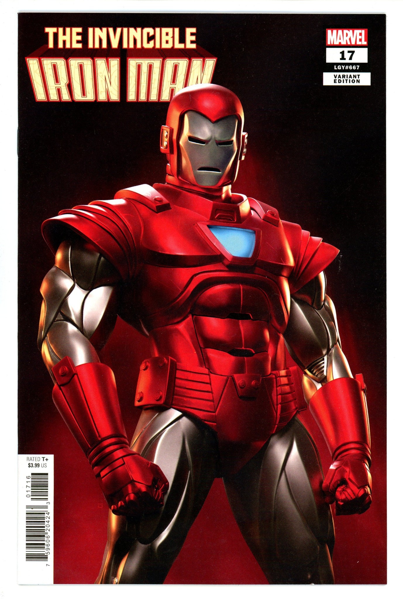Invincible Iron Man Vol 4 17 NM- (9.2) (2024) Grasseti Incentive Variant 