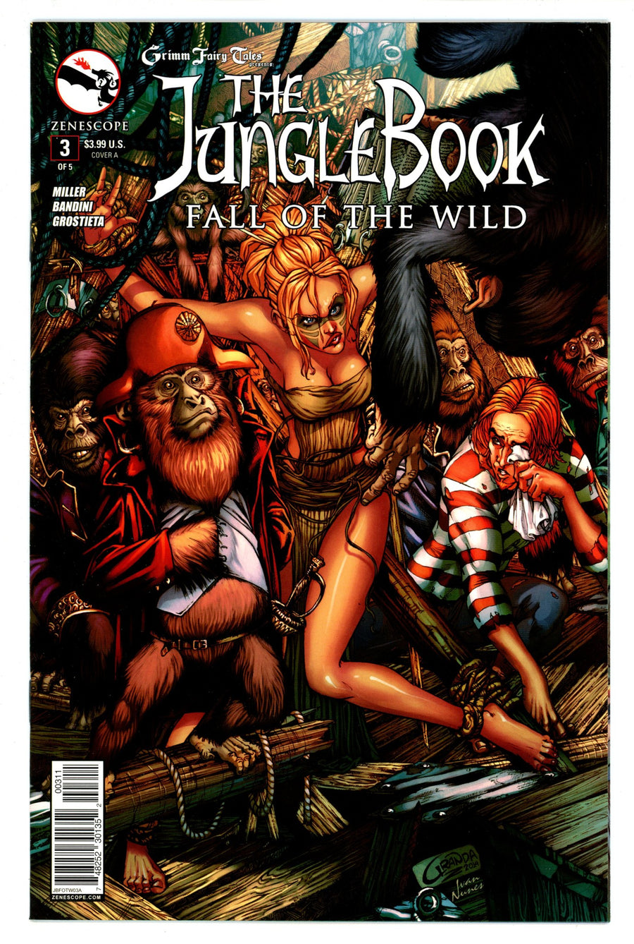 Grimm Fairy Tales Presents Jungle Book: Fall of the Wild 3 High Grade (2015) Granda Variant 