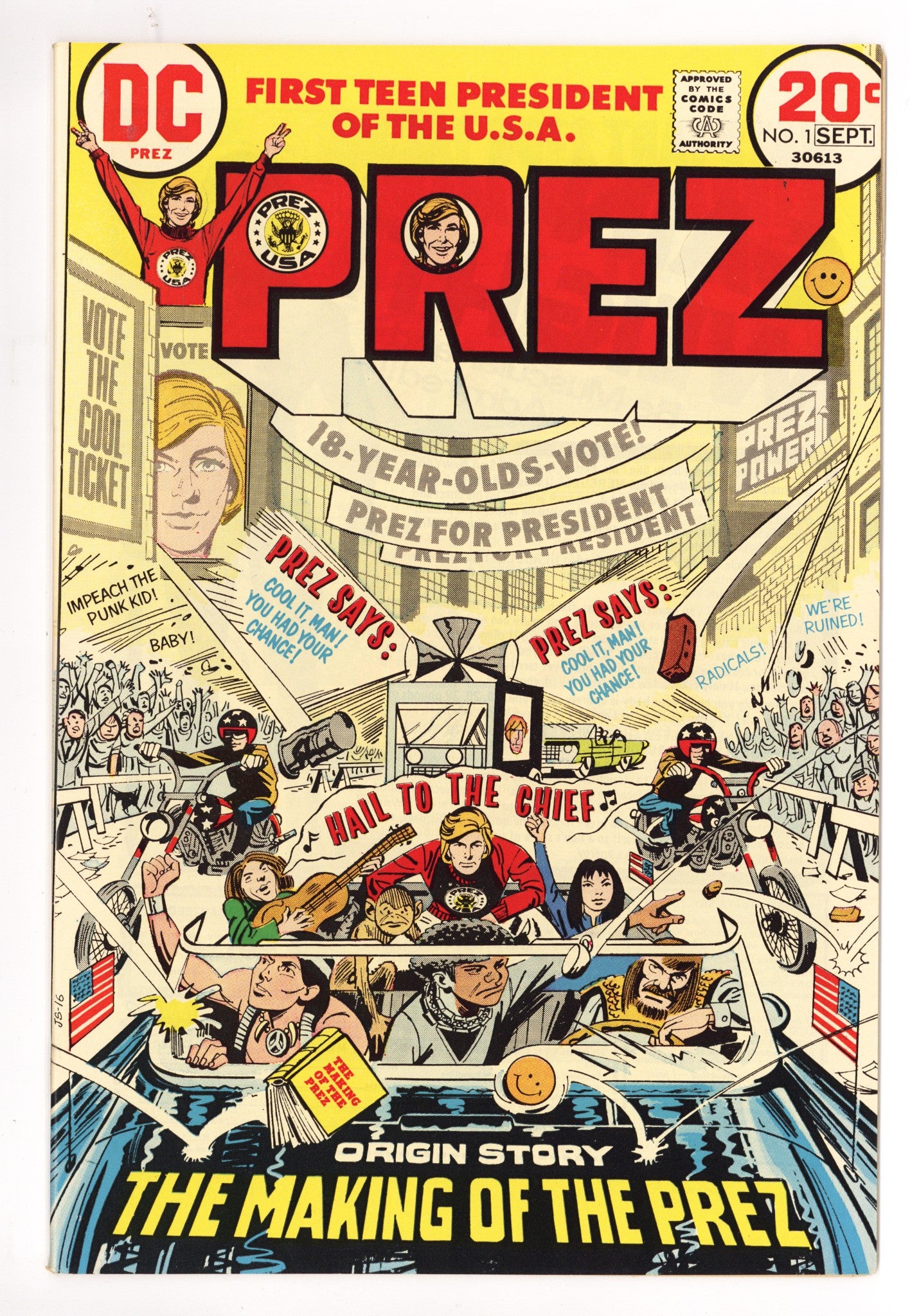 Prez Vol 1 1  VF/NM (9.0)   (1973)        