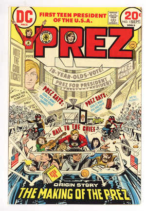 Prez Vol 1 1  VF/NM (9.0)   (1973)