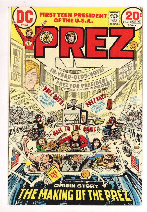Prez Vol 1 1 VF/NM (9.0) (1973)