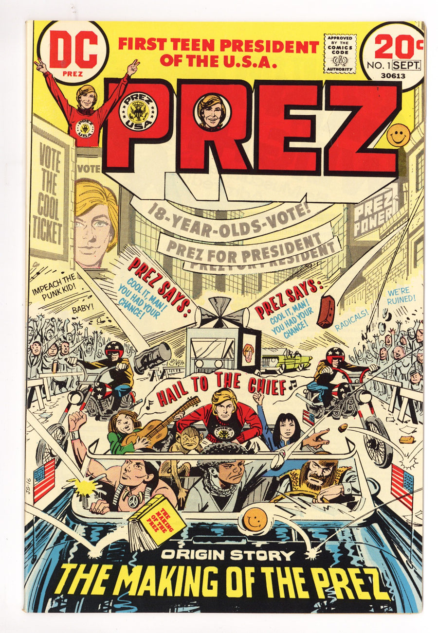 Prez Vol 1 1  VF/NM (9.0)   (1973)        