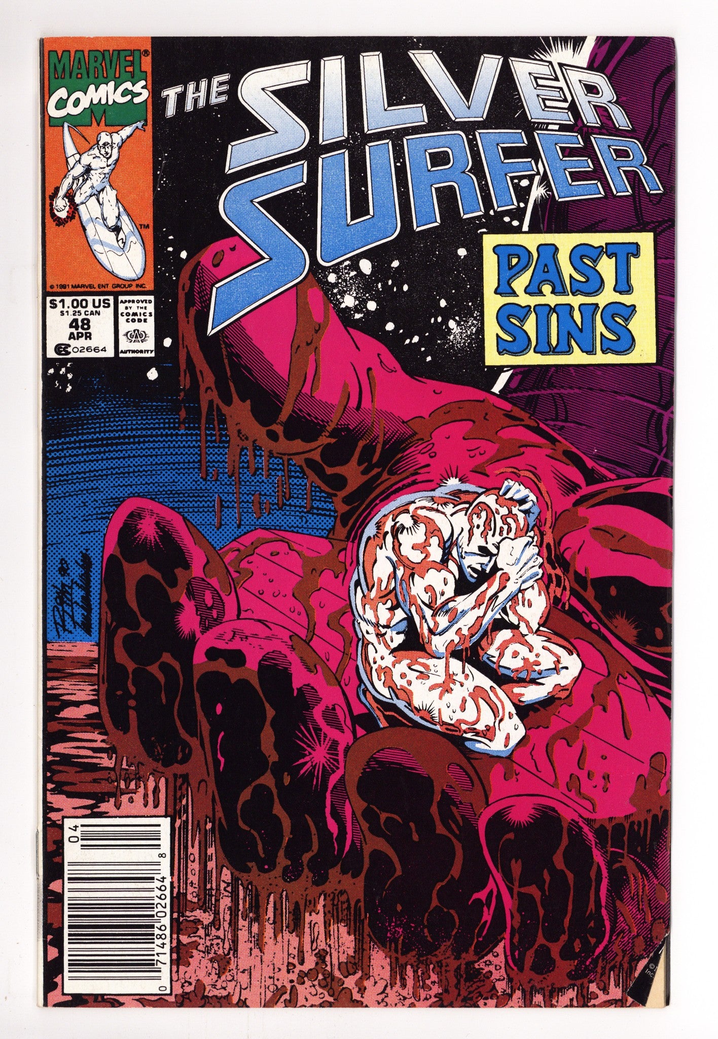 Silver Surfer Vol 3 48 High Grade (1991) Newsstand 